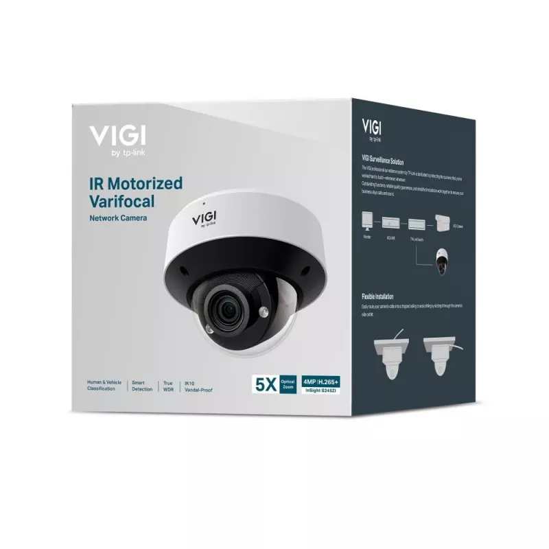 TP-Link VIGI InSight S245ZI Kopułkowa kamera IP do monitoringu zewnętrznego 2688 x 1520 pikseli, sufit