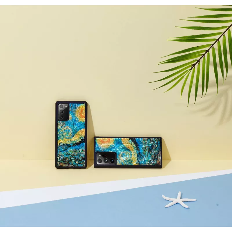 Etui ochronne iKins do Samsung Galaxy Note 20 Ultra — czarna noc gwiaździsta