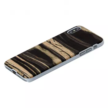 Etui na smartfona man and wood do iPhone XS Max — wykończenie biały Ebony