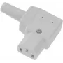 Wtyczka zasilająca C13 Bachmann 915.973 szara