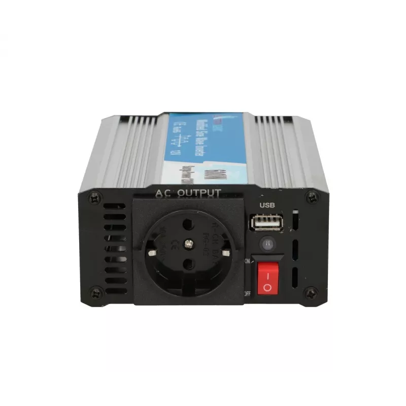 Extralink OPIM-600W przetwornica napięcia, samochodowa 12V, 600W zmodyfikowana sinusoida