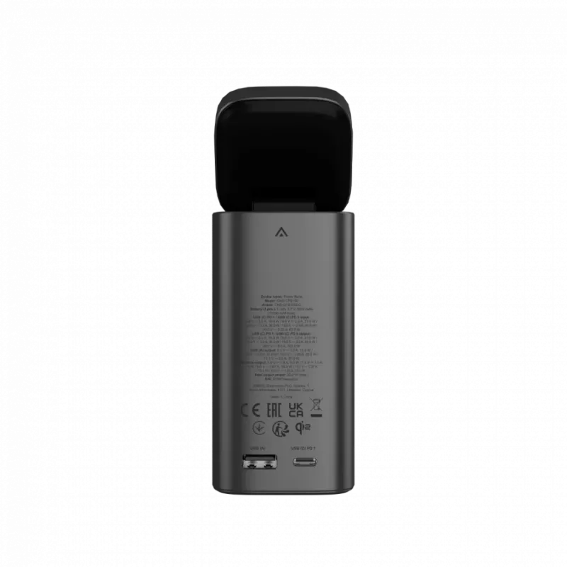 CANYON Qi2 magnetyczny power bank OnPower 150 15000mAh Aluminium Ciemny szary