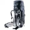 Damski plecak turystyczny Deuter Aircontact Lite 45+10 SL, czarny