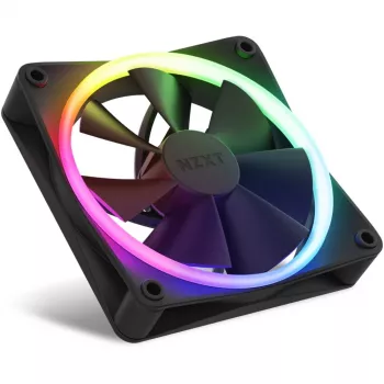 NZXT F120 RGB 120mm ARGB Wentylator Obudowy Zestaw 3 sztuk - Czarny