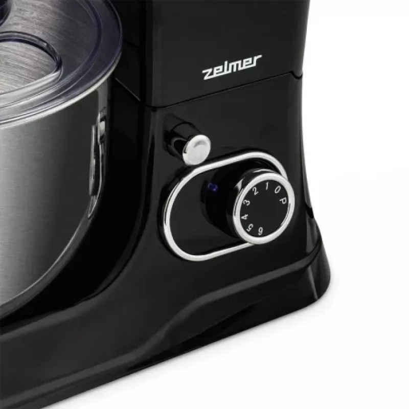 Mikser planetarny Zelmer ZKR1355 - 1200 W, misa 5 L, czarny