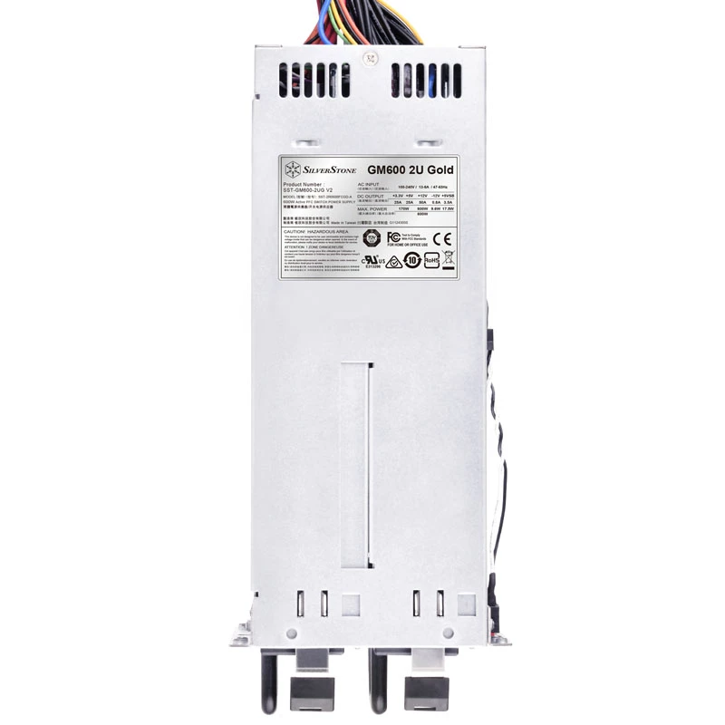 SilverStone SST-GM600-2UG V2 Redundantny zasilacz 2U - 600 W