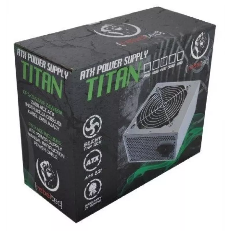 Zasilacz ATX ver2.31 TITAN 500W