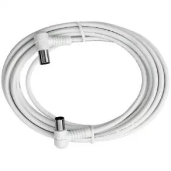 Axing BAK 153-00 Kabel koncentryczny biały