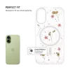 Fixed MagBloom | Etui tylne | Apple | iPhone 17 | TPU | Śliwkowy róż