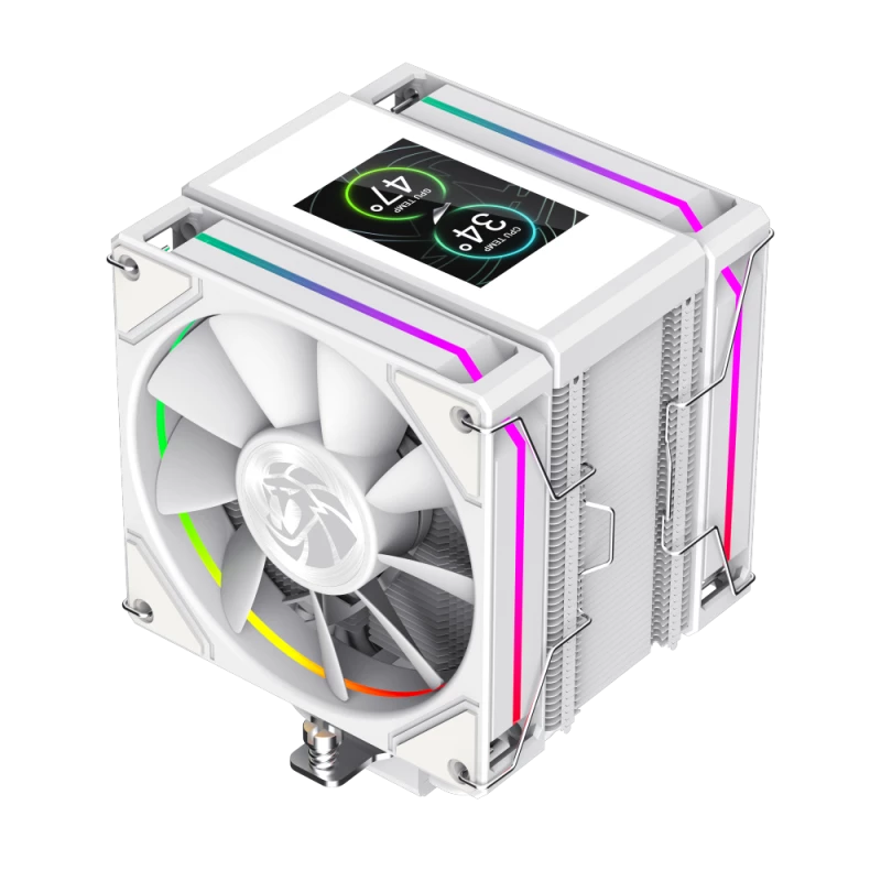 Gamemax | Chłodzenie CPU powietrzne | SIGMA 620 LCD | Biały