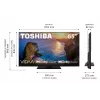 Telewizor Toshiba 65UV3463DG 65 cali 4K Ultra HD DLED 3840 x 2160