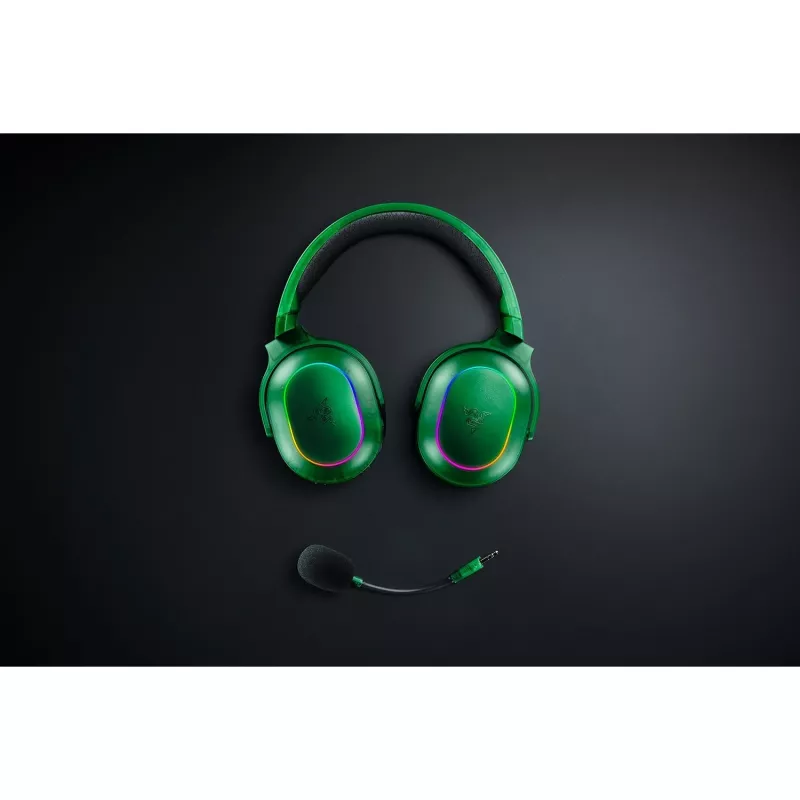 Zestaw słuchawkowy Razer Barracuda X Chroma Bezprzewodowy, nauszny, gamingowy, Bluetooth, Zielony