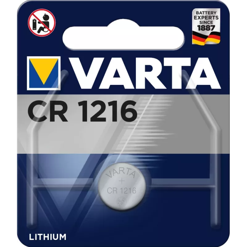 Varta CR1216 Electroniczelle Lithium 3 25mAh Blister - Bateria - CR1216