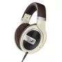 Słuchawki Sennheiser HD 599 — przewodowe wokółuszne, 50 Ω, 12–38500 Hz, kabel 1,2 m, kość słoniowa