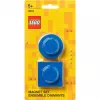 Zestaw magnesów Room Copenhagen LEGO niebieski 40101731 — dekoracyjne magnesy kompatybilne z LEGO