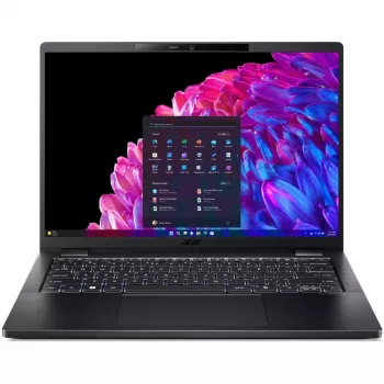 Acer TravelMate P6 14 TMP614-73-TCO - 180° konstrukcja zawiasu - Intel Core Ultra 5 125H / 1.2 GHz - Evo - Win 11 Pro - Intel Arc Graphics - 32 GB RAM - 1.024 TB SSD NVMe - 35.6 cm (14) (NX.B5LEG.002)