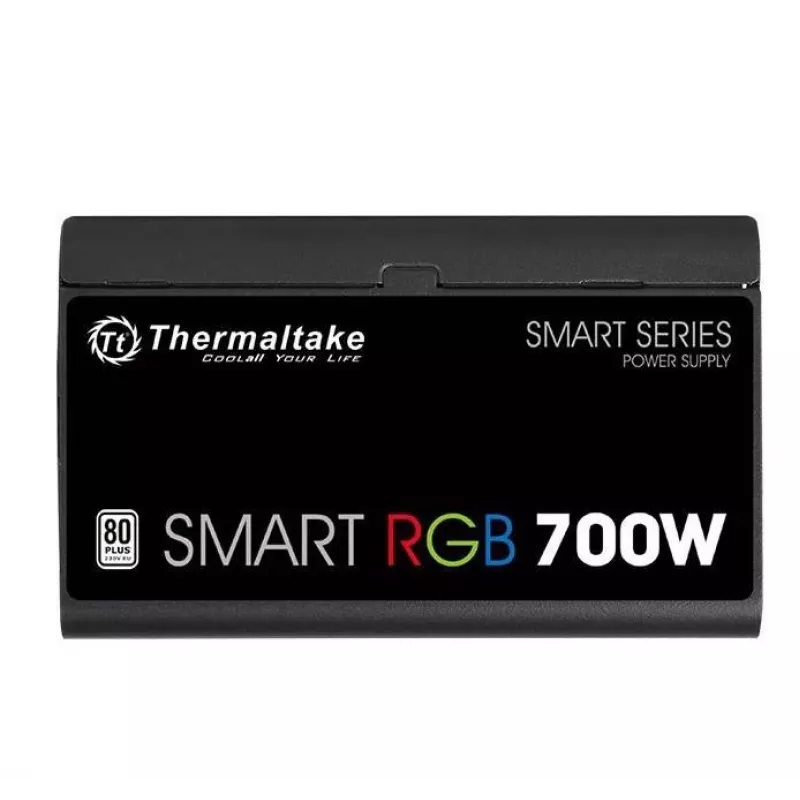 Zasilacz Smart 700W RGB, 80PLUS, 230V EU, 2xPEG, 120mm, Single Rail