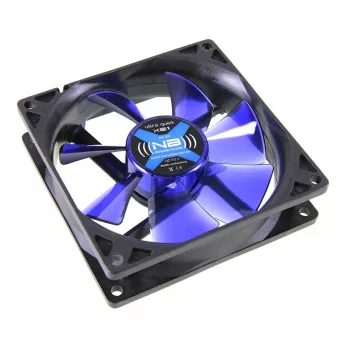 Wentylator obudowy komputerowej NoiseBlocker CzarnySilentFan XE1 92 mm, 1500 RPM, 17 dB, 50 m³/h, 4 V, Czarny
