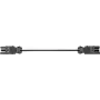 Kabel zasilający Bachmann 375.127 Czarny 1,5 m
