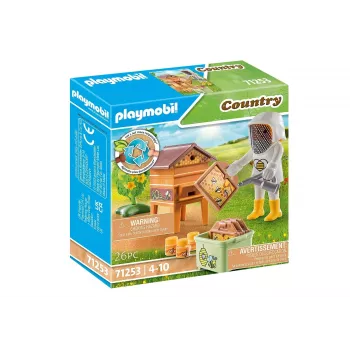 Playmobil Pszczelarz - Zabawa w udawanie i wyobraźnia dla dzieci w wieku 4–10 lat - Fat Brain Toys