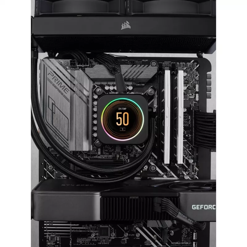 32 GB Corsair DIMM 5200 (2x 16 GB) Dual-Kit (wei. CMK32GX5M2B5200C40W. Vengeance. INTEL XMP)