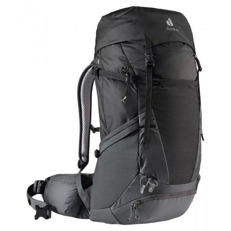 Plecak DEUTER Futura Pro 34 SL, damski plecak turystyczny, 34 L, 1,56 kg, wentylacja, bukłak 3 L, uchwyt na kask, wewnętrzny stelaż stalowy