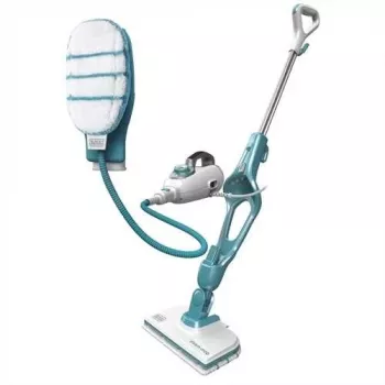 Mop parowy Czarny & Decker FSMH1351SM-QS — 1300 W, zbiornik 0,5 l, przewód 6 m, 9 w 1 do twardych podłóg
