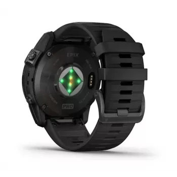 Smartwatch GARMIN epix Pro (Gen 2) — 1,4 cala AMOLED 454×454, 32 GB, GPS, Wi‑Fi, Bluetooth, koperta 51 mm, 98 g, czarny silikon