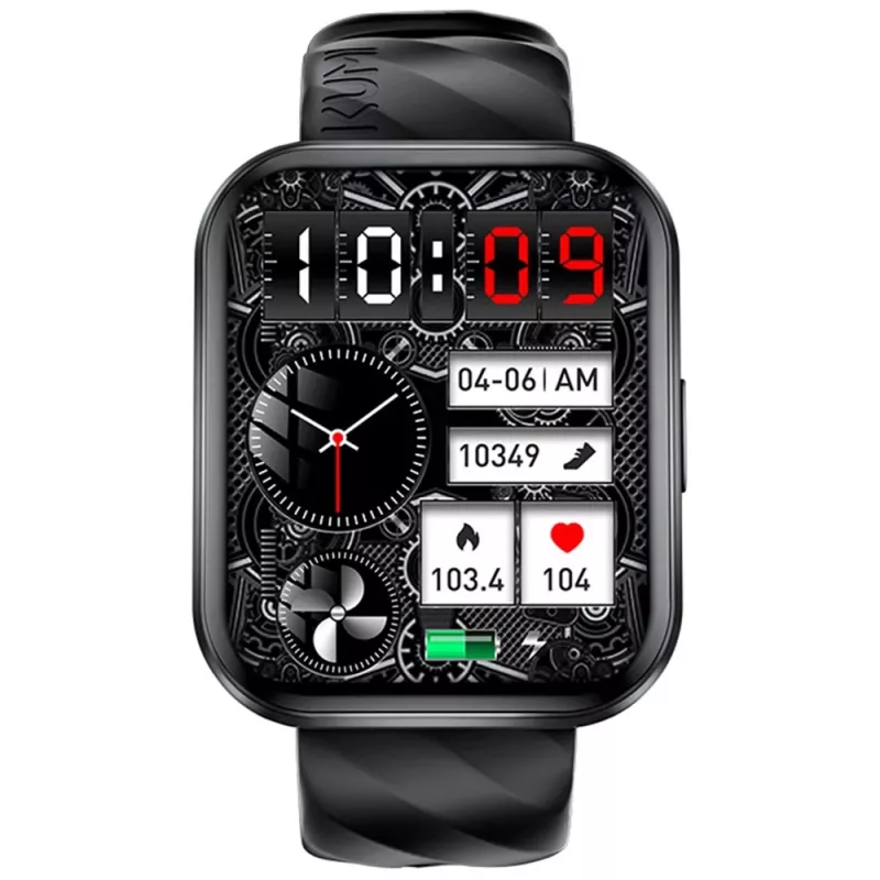 Smartwatch Kumi KU6 META czarny (czarny)