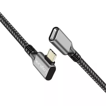 USB 3.2 Gen2 Type-C na USB-C/F, PD, AV, 0,5 m