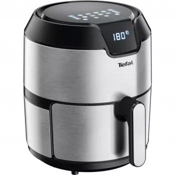 Tefal Easy Fry EY401D Single 4.2 L Stand-alone 1500 W Frytkownica beztłuszczowa Czarny, Stal nierdzewna