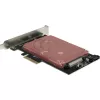 Adapter INTER-TECH KT048 PCIe na SFF-8639 (U.2) - model 88885561