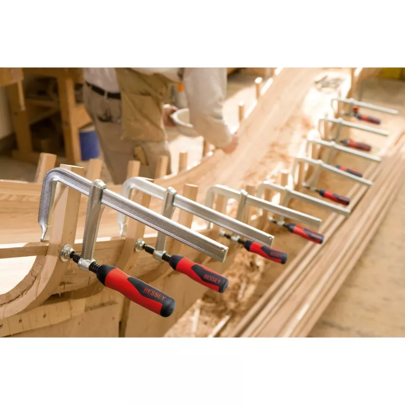Zacisk F BESSEY GZ30-2K 30 cm Czarny Czerwony Stal nierdzewna