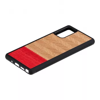 Etui na telefon man and wood Galaxy Note 20 Herringbone Azalea Czarny