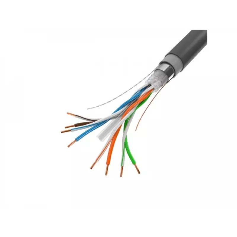 Kabel sieciowy Lanberg LCF6-30CU-0305-BK RJ45 Cat6 305 m Czarny
