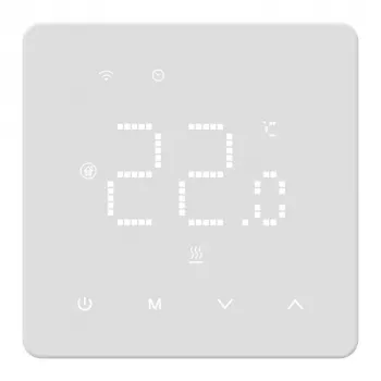 TUYA Programuojamas termostatas dujų katilui, Wi-Fi, 3A, 230VAC