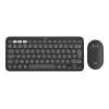 Logitech Pebble 2 Combo for Mac Wireless klawiatura mysz QWERTZ German Graphite