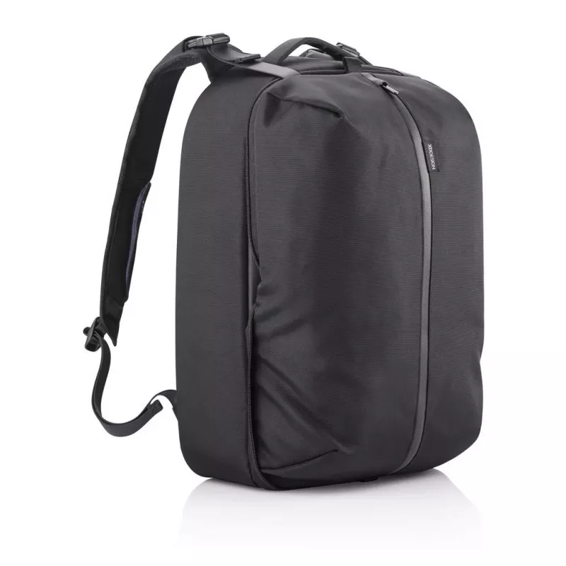 Plecak XDDESIGN FLEX GYM BAG — 24 L, mieści tablet/laptop 15,6 cali / 39,6 cm, wyściełane regulowane paski, czarny