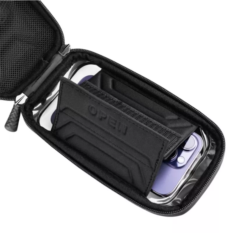 Uchwyt rowerowy na telefon FIXED FIXBIB2-BK — do smartfonów do 6,8 cala, montaż na kierownicy
