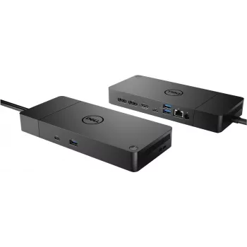 Stacja dokująca Dell WD19DCS 240W z dwoma portami USB-C, waga 1,91 kg