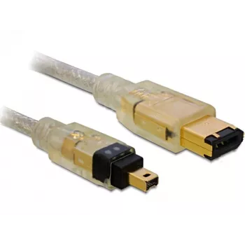 Kabel FireWire A/A DeLOCK 2,0 m Szary
