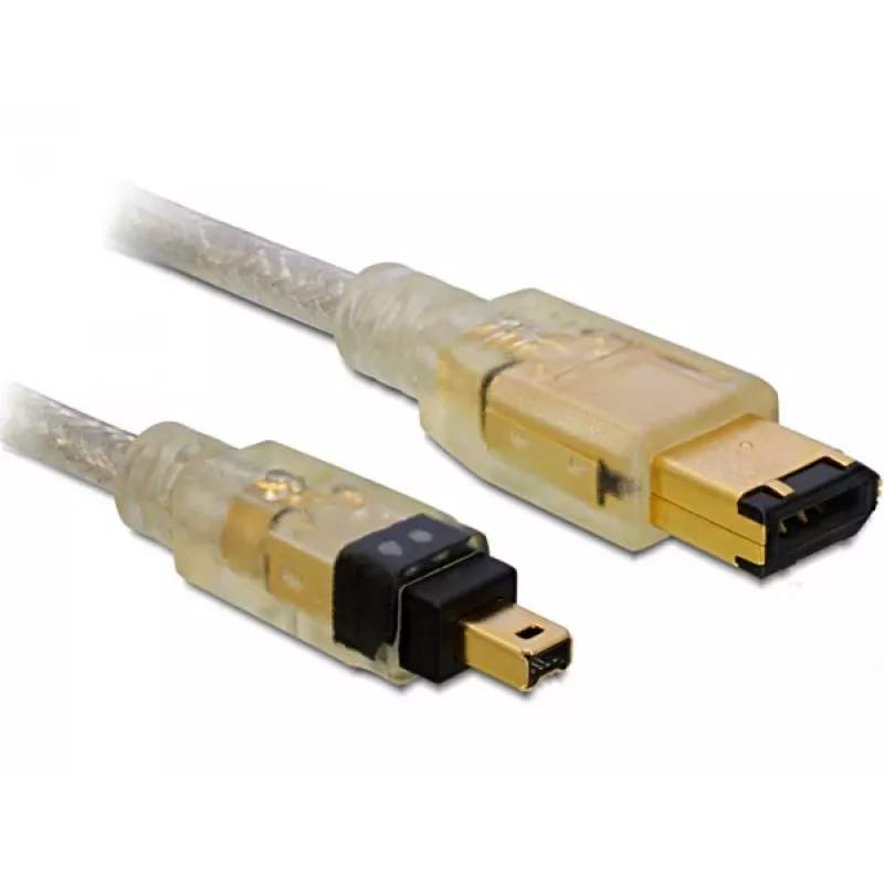Kabel FireWire A/A DeLOCK 2,0 m Szary