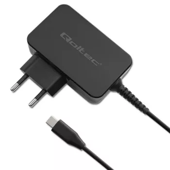 Zasilacz QOLTEC 52384 GaN 30W wyjście 5–20V ładowarka USB