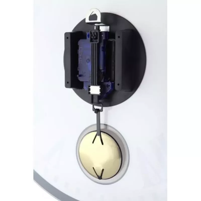 Zegar ścienny NeXtime 8162 Romana, Ø43 cm, biały
