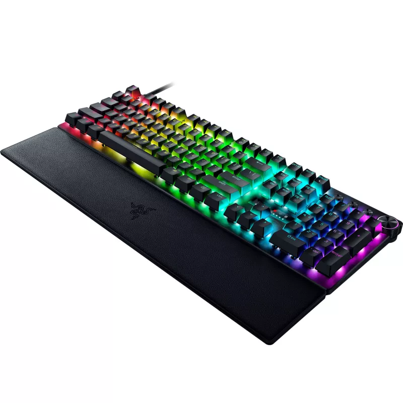 Klawiatura Razer Huntsman V3 Pro — układ niemiecki, częstotliwość odpytywania 8 kHz