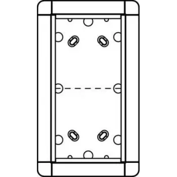 Ritto 18832/20 Portier AP-Frame srebrny - Rama - Srebrna - Natynkowa - 133 mm - 37 mm - 230 mm (1883220)