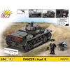 Zestaw konstrukcyjny Cobi Panzer I Ausf. B – 654 elementy, szczegółowy model czołgu