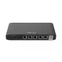 Router bezprzewodowy RUIJIE RG-EG105G-V3 Dwuzakresowy Wi‑Fi 5, 2 rdzenie, 128 MB RAM, 32 MB pamięci flash, 4 porty LAN + 2 porty WAN Gigabit, czarny