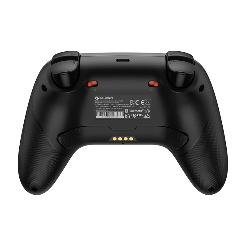 Bezprzewodowy kontroler GameSir Nova 2 Lite Szary — kompatybilny z Bluetooth, kompaktowy kontroler do gier