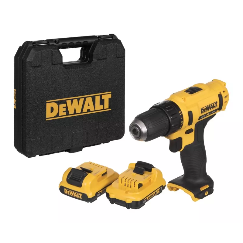 DeWALT DCD Bezkluczykowy Akumulatorowy Wiertarko-Wkrętarka 10.8V Li-Ion, Wtyczka Euro